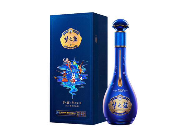 石家庄回收梦之蓝×上美影 2023联名纪念酒