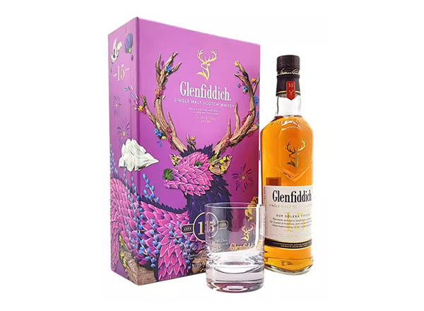 石家庄收购格兰菲迪15年威士忌福鹿礼盒装Glenfiddich苏格兰威士忌700ml上门回收