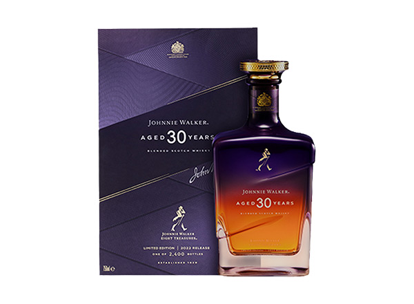 石家庄Johnnie Walker尊尼获加30年回收尊尼获加威士忌紫金臻选750ml礼盒装洋酒收购约翰走路中国限量版