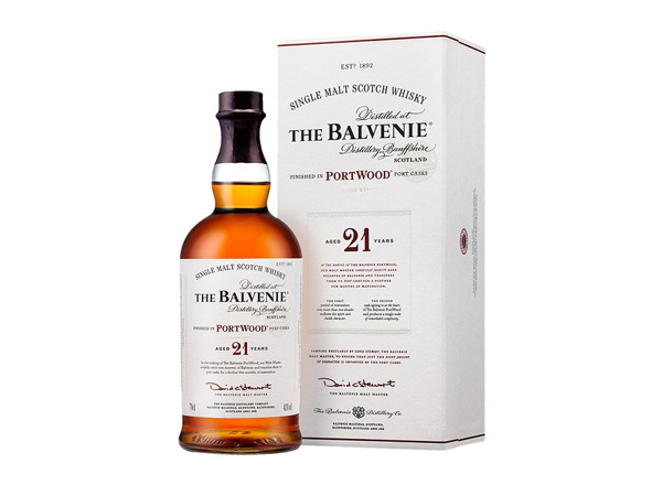 石家庄回收百富威士忌21年波特桶陈酿The Balvenie Portwood Single百富洋酒收购