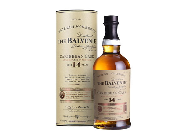 石家庄百富14年回收百富威士忌加勒比桶陈酿The Balvenie Caribbean Cask洋酒上门收购