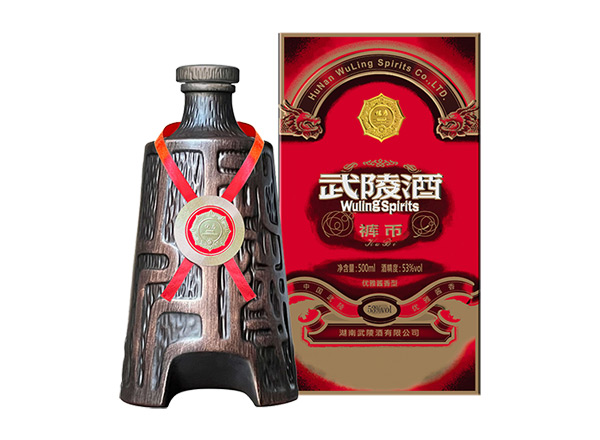 石家庄回收武陵酒裤币53度酱香型白酒500ml/1L礼盒装裤币武陵酒收购