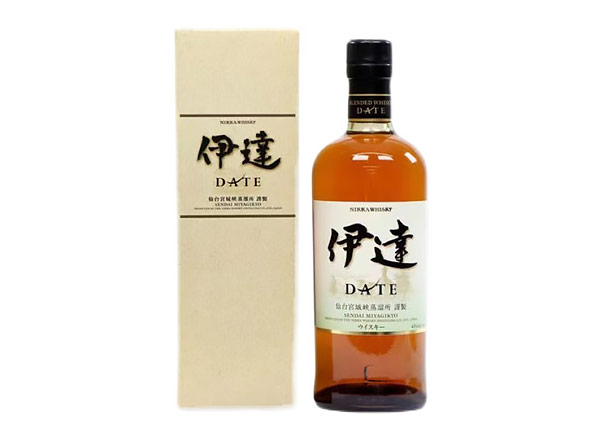 石家庄Nikka Date回收一甲宫城峡蒸馏所产伊达调和型威士忌
