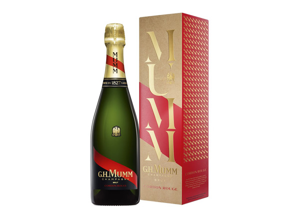 石家庄玛姆香槟回收风尚版玛姆红带香槟起泡酒G.H. Mumm Cordon Rouge Brut